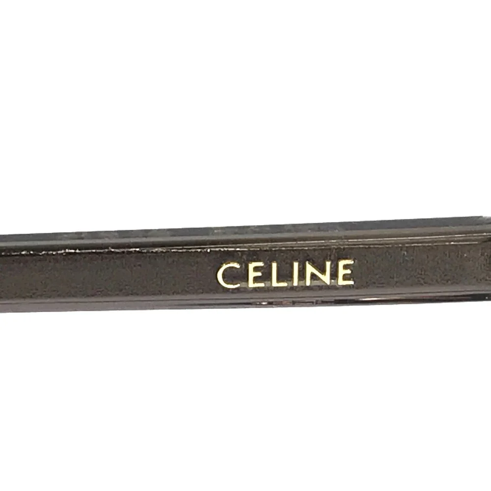 Celine Eyeglasses Frames CL50087I 020 Transparent Gray Square Full Rim 55-16-145